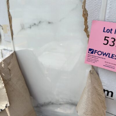 600X600 CELLINI BLANCO POLISHED TILES (30 BOXES OF 4 TILES)