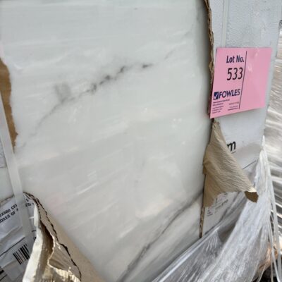 600X600 CELLINI BLANCO POLISHED TILES (30 BOXES OF 4 TILES) 600X600 CELLINI BLANCO POLISHED TILES (30 BOXES OF 4 TILES)