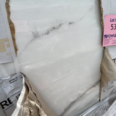 600X600 CELLINI BLANCO POLISHED TILES (30 BOXES OF 4 TILES)