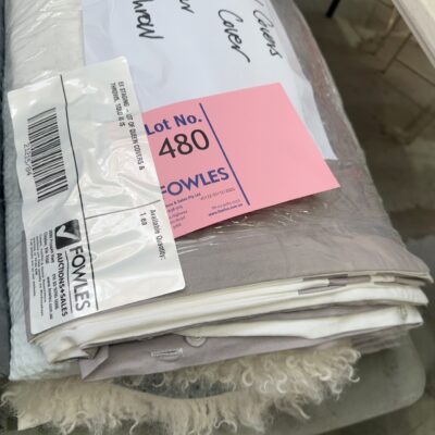 EX STAGING - LOT OF QUEEN COVERS & THROWS, SOLD AS IS