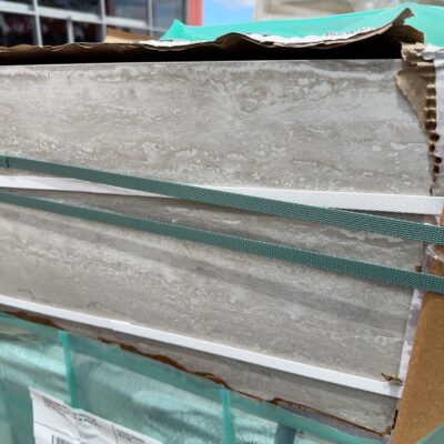 300X600X10MM PORCERLAIN TRAVERTINO CREAM ITALIAN MADE TILES (40 BOXES OF 6 TLES PER PALLET)