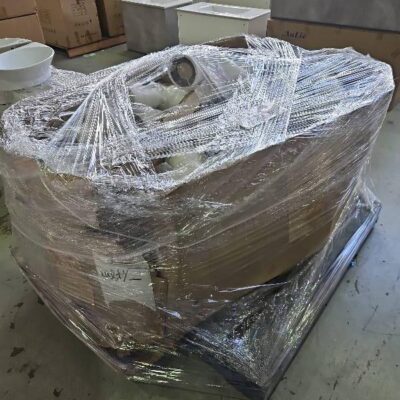 1 PALLET OF S TRAP PIPES, SOLD AS IS 1 PALLET OF S TRAP PIPES, SOLD AS IS