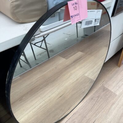 EX STAGING - ROUND MIRROR SOLD AS IS EX STAGING - ROUND MIRROR SOLD AS IS