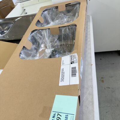NEW TISIRA TSLE1180L LIVING EDGE SINK, 1180MM, DOUBLE BOWL RIGHT HAND SIDE, LEFT HAND DRAINER, S/STEEL NEW TISIRA TSLE1180L LIVING EDGE SINK, 1180MM, DOUBLE BOWL RIGHT HAND SIDE, LEFT HAND DRAINER, S/STEEL