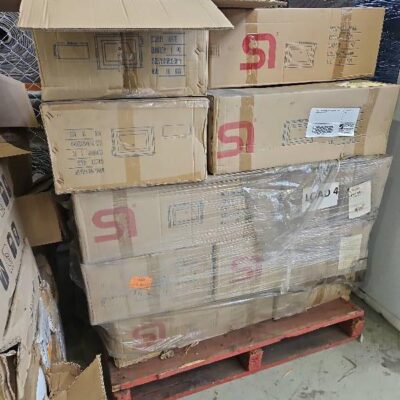 PALLET OF NOVA 650 ABOVE COUNTER VANITY BASINS SOLD AS IS