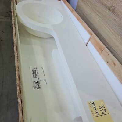 1450MM SOLID SURFACE SAMPLE VANITY SOLD AS IS 1450MM SOLID SURFACE SAMPLE VANITY SOLD AS IS