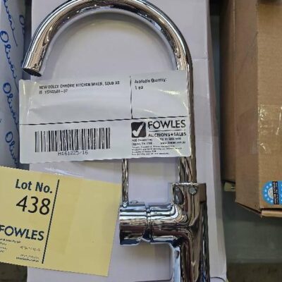 NEW DOLCE CHROME KITCHEN MIXER, SOLD AS IS YSW2508-07 NEW DOLCE CHROME KITCHEN MIXER, SOLD AS IS YSW2508-07