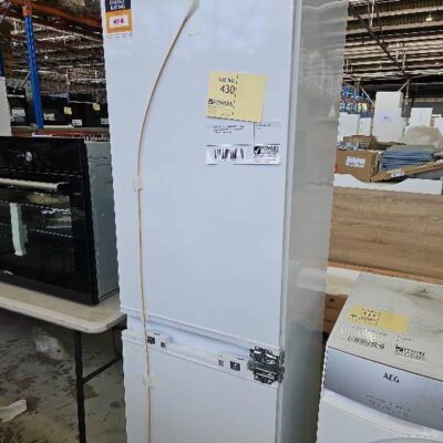 NEW SMEG FULLY INTERGRATED FRIDGE/ BOTTOM MOUNT FREEZER, SRI300BM NO WARRANTY, SOLD AS IS NEW SMEG FULLY INTERGRATED FRIDGE/ BOTTOM MOUNT FREEZER, SRI300BM NO WARRANTY, SOLD AS IS