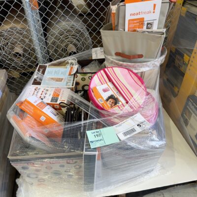 PALLET OF NEAT FREAK STORAGE SOLUTION ITEMS, SOLD AS IS PALLET OF NEAT FREAK STORAGE SOLUTION ITEMS, SOLD AS IS