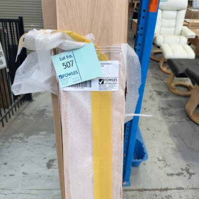 FURNITURE RETAILER CLOSURE - ETHNICRAFT OAK WALL SHELF, SOLD AS IS FURNITURE RETAILER CLOSURE - ETHNICRAFT OAK WALL SHELF, SOLD AS IS