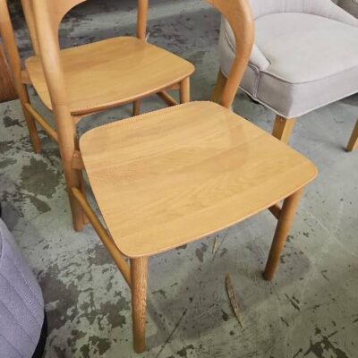 FURNITURE RETAILER CLOSURE - TEMPO OAK DINING CHAIR SOLD AS IS FURNITURE RETAILER CLOSURE - TEMPO OAK DINING CHAIR SOLD AS IS