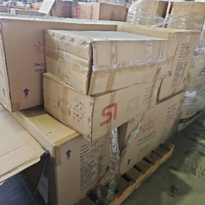 PALLET OF 900 WALL HUNG VANITY BASES AND ABOVE COUNTER VANITY BOWLS SOLD AS IS PALLET OF 900 WALL HUNG VANITY BASES AND ABOVE COUNTER VANITY BOWLS SOLD AS IS
