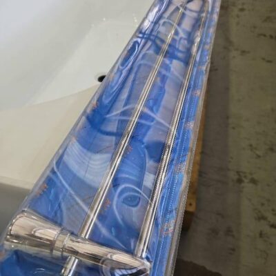 750MM CHROME DOUBLE TOWEL RAIL - 8502-750, SOLD AS IS 750MM CHROME DOUBLE TOWEL RAIL - 8502-750, SOLD AS IS