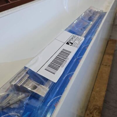 600MM CHROME SINGLE TOWEL RAIL - CH8188101, SOLD AS IS 600MM CHROME SINGLE TOWEL RAIL - CH8188101, SOLD AS IS