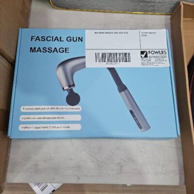 NEW BOXED MASSAGE GUN, SOLD AS IS NEW BOXED MASSAGE GUN, SOLD AS IS
