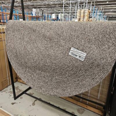 FURNITURE RETAILER CLOSURE -KOSE,  NORDIC ROUND, GRAPHITE 1800 dia. RUG, 100% WOOL, RRP $995 SOLD AS IS