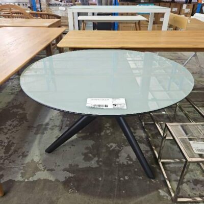 FURNITURE RETAILER CLOSURE - ARIZONA- OUTDOOR ROUND DINING TABLE SOLD AS IS