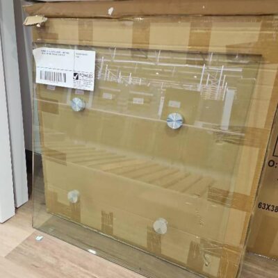 FURNITURE RETAILER CLOSURE -END TABLE GLASS TOP ONLY 600X600, SOLD AS IS FURNITURE RETAILER CLOSURE -END TABLE GLASS TOP ONLY 600X600, SOLD AS IS