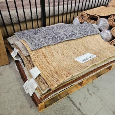 FURNITURE RETAILER CLOSURE - PALLET OF ASSORTED FLOOR MATS SOLD AS IS FURNITURE RETAILER CLOSURE - PALLET OF ASSORTED FLOOR MATS SOLD AS IS