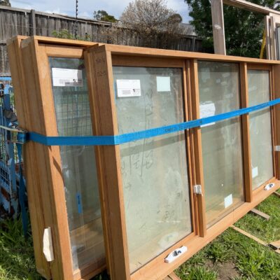 1500X3000 TIMBER AWNING WINDOWS