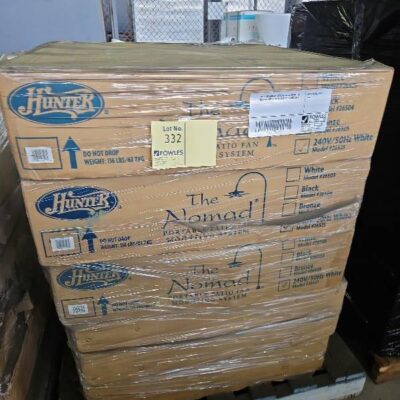 PALLET OF NOMAD PATIO PEDASTAL FRAME TO SUIT FAN, QTY 5, SOLD AS IS ***FRAME ONLY*** PALLET OF NOMAD PATIO PEDASTAL FRAME TO SUIT FAN, QTY 5, SOLD AS IS ***FRAME ONLY***