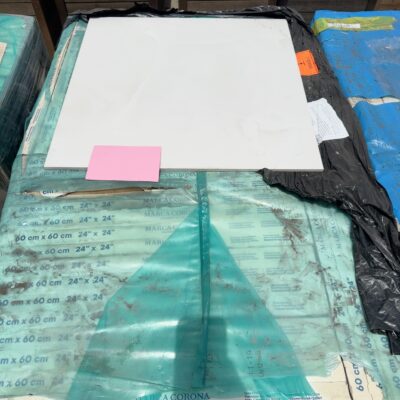 600X600 MARCA CARONA ITALIAN MADE CERAMIC FLOOR TILES (40 BOXES OF 3 PCE PER PALLET)