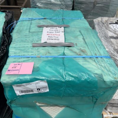 600X600 MARCA CARONA ITALIAN MADE CERAMIC FLOOR TILES (40 BOXES OF 3 PCE PER PALLET) 600X600 MARCA CARONA ITALIAN MADE CERAMIC FLOOR TILES (40 BOXES OF 3 PCE PER PALLET)