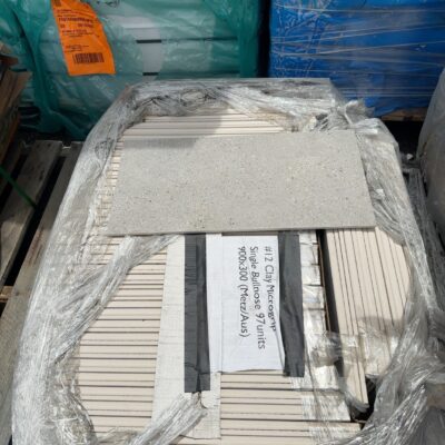 PALLET OF 600X300 CLAY MICROGRIP BULLNOSE TILES PALLET OF 600X300 CLAY MICROGRIP BULLNOSE TILES