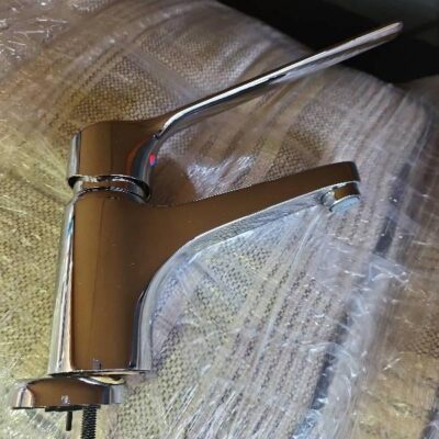 SKANDIC CARE BASIN MIXER 150MM WITH HOT AND COLD INDICATORS