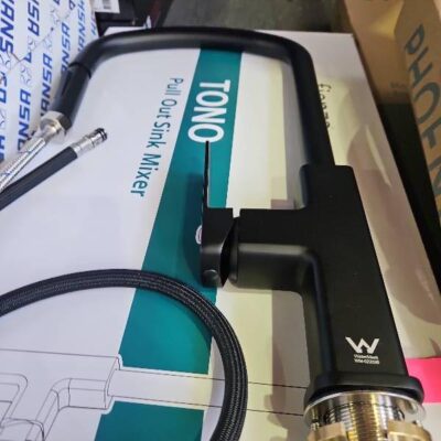 NEW FIENZA TONO GOOSENECK MIXER WITH PULL OUT SPRAY, 233108B,12 MONTH WARRANTY RRP$499 NEW FIENZA TONO GOOSENECK MIXER WITH PULL OUT SPRAY, 233108B,12 MONTH WARRANTY RRP$499