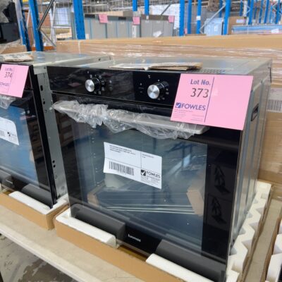 NEW EUROMAID EKD8B 600MM BLACK ELECTRIC OVEN WITH 8 FUNCTIONS, WITH 12 MONTH WARRANTY