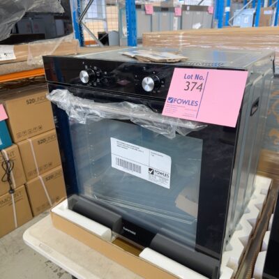 NEW EUROMAID EKD8B 600MM BLACK ELECTRIC OVEN WITH 8 FUNCTIONS, WITH 12 MONTH WARRANTY