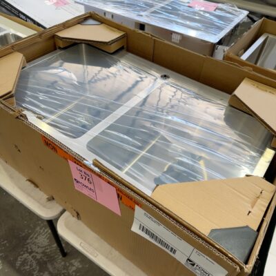 NEW ABEY LAUNDRY DOUBLE BOWL SINK LT45DB RRP$1176