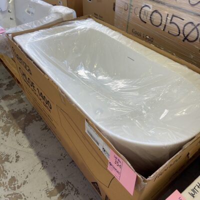 NEW FIENZA CHLOE RIGHT HAND ACRLYIC CORNER BATH, 1400MM, GLOSS WHITE FR75-1400R NEW FIENZA CHLOE RIGHT HAND ACRLYIC CORNER BATH, 1400MM, GLOSS WHITE FR75-1400R