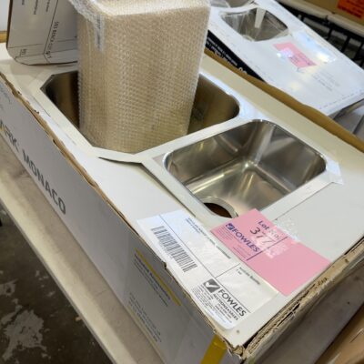 NEW CLARK MONACO 1.5 BOWL, UNDERMOUNT EMDU.R RRP$977 NEW CLARK MONACO 1.5 BOWL, UNDERMOUNT EMDU.R RRP$977