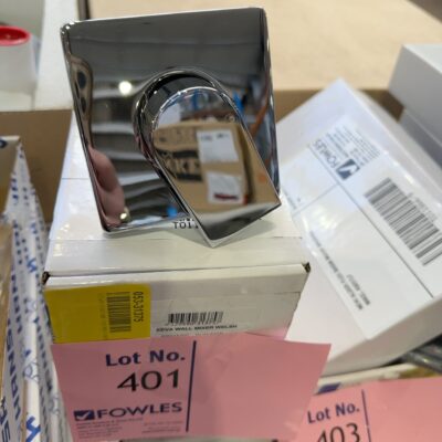 NEW ALDER EEVA CHROME SHOWER MIXER WITH SQUARE BACK PLATE, 31375