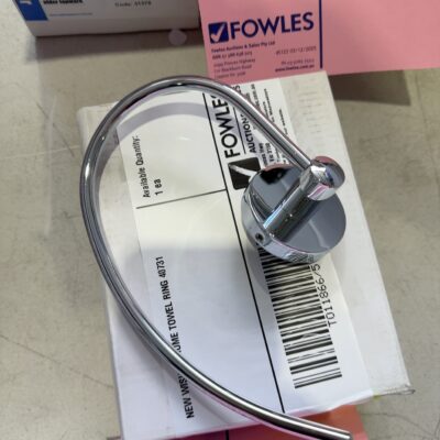 NEW WISH CHROME TOWEL RING 40731 NEW WISH CHROME TOWEL RING 40731