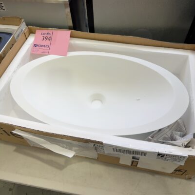 NEW BAHAMA MATTE WHITE STONE VANITY BASIN CSB01 NEW BAHAMA MATTE WHITE STONE VANITY BASIN CSB01