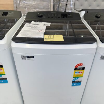 WESTINGHOUSE 12KG EASYCARE TOP LOAD WASHING MACHINE WWT1284M7WA WITH 6 MONTH WARRANTY