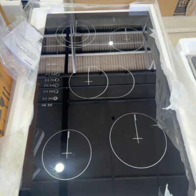 NEW TISIRA TCT93E BLACK 900MM CERAMIC COOKTOP, TOUCH CONTROL, 5 ZONES, FAST HEAT UP, 9 HEAT SETTINGS, MADE IN EUROPE, 12 MONTH WARRANTY