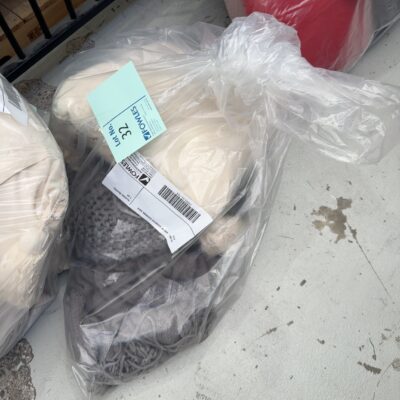 EX HIRE- BAG OF ASSORTED CUSHIONS SOLD AS IS