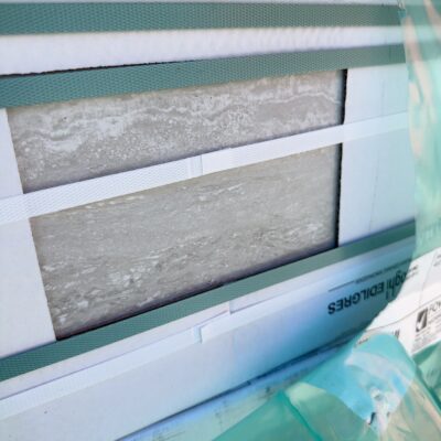 300X600X10MM PORCERLAIN TRAVERTINO CREAM ITALIAN MADE TILES (40 BOXES OF 6 TLES PER PALLET)