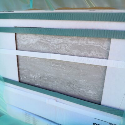 300X600X10MM PORCERLAIN TRAVERTINO CREAM ITALIAN MADE TILES (40 BOXES OF 6 TLES PER PALLET) 300X600X10MM PORCERLAIN TRAVERTINO CREAM ITALIAN MADE TILES (40 BOXES OF 6 TLES PER PALLET)