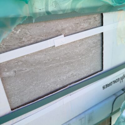 300X600X10MM PORCERLAIN TRAVERTINO CREAM ITALIAN MADE TILES (40 BOXES OF 6 TLES PER PALLET)