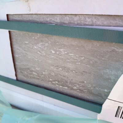 300X600X10MM PORCERLAIN TRAVERTINO CREAM ITALIAN MADE TILES (40 BOXES OF 6 TLES PER PALLET)