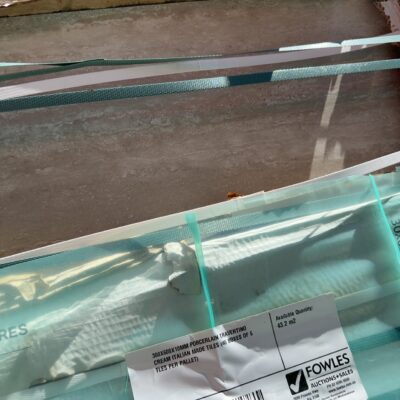 300X600X10MM PORCERLAIN TRAVERTINO CREAM ITALIAN MADE TILES (40 BOXES OF 6 TLES PER PALLET) 300X600X10MM PORCERLAIN TRAVERTINO CREAM ITALIAN MADE TILES (40 BOXES OF 6 TLES PER PALLET)