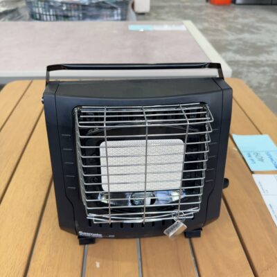 OUT OF BOX GASMATE BUTANE CAMPING HEATER, SOLD AS IS, NO WARRANTY OUT OF BOX GASMATE BUTANE CAMPING HEATER, SOLD AS IS, NO WARRANTY