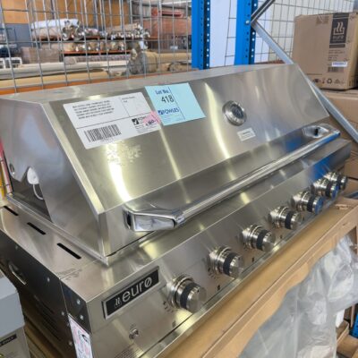 NEW S/STEEL EURO 1200MM BUILT IN BBQ EAL1200RBQH 6 BURNER WITH BLUE LED ROUND KNOBS CERAMIC INFRARED REAR BURNER WITH ROTISSERIE PUSH IGNITION BRAND NEW IN BOX 3 YEAR WARRANTY NEW S/STEEL EURO 1200MM BUILT IN BBQ EAL1200RBQH 6 BURNER WITH BLUE LED ROUND KNOBS CERAMIC INFRARED REAR BURNER WITH ROTISSERIE PUSH IGNITION BRAND NEW IN BOX 3 YEAR WARRANTY