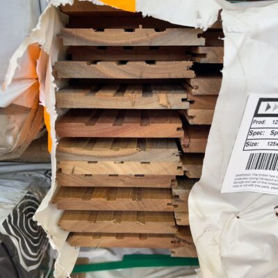 125X14 FEATURE GRADE SPOTTED GUM OVERLAY FLOORING