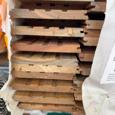 125X14 FEATURE GRADE SPOTTED GUM OVERLAY FLOORING